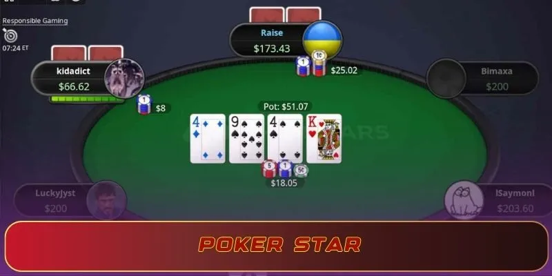 Chơi bài poker star chi tiết và dễ hiểu cho người mới